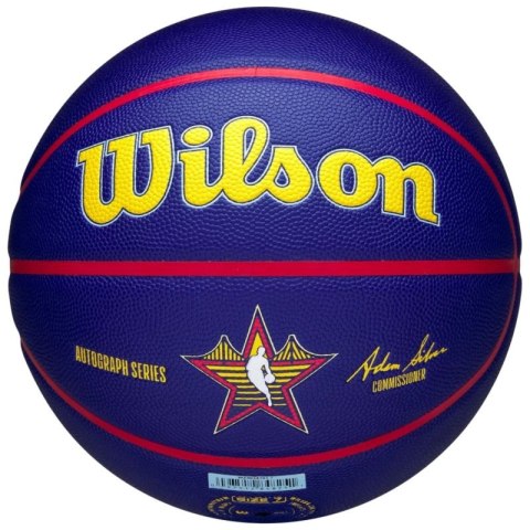 Piłka Wilson 2025 NBA All Star Auto Ball WZ4034101XB 7 Piłka Wilson 2025 NBA All Star Auto Ball WZ4034101XB 7