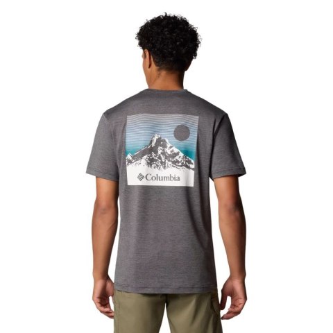 Columbia Kwick Hike Back Graphic SS Tee 2071754014 Czarne L M Columbia Kwick Hike Back Graphic SS Tee 2071754014 Czarne L M