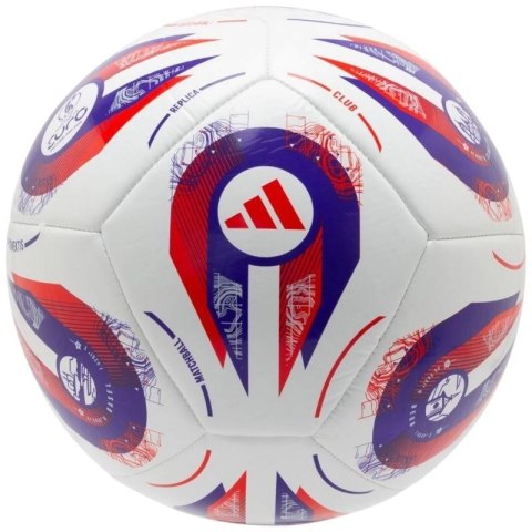 Piłka adidas W Euro 2025 Club Ball JH1267 5