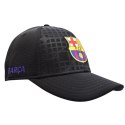 Czapka z daszkiem FC Barcelona bejsbolówka Cap Cross Black FCB 5001GEXNN OSFM