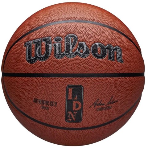 Piłka do koszykówki Wilson NBA Authentic City London Ball WZ2016003XB 7 Piłka do koszykówki Wilson NBA Authentic City London Ball WZ2016003XB 7