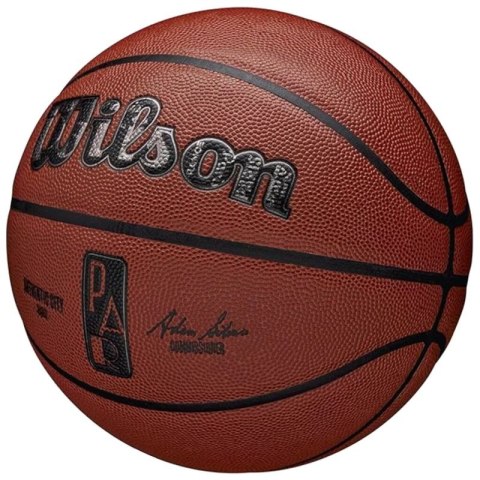Piłka do koszykówki Wilson NBA Authentic City Paris Ball WZ2016004XB 7 Piłka do koszykówki Wilson NBA Authentic City Paris Ball WZ2016004XB 7