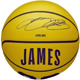 Piłka do koszykówki Wilson NBA Player Icon LeBron James Mini Ball WZ4027701XB 3