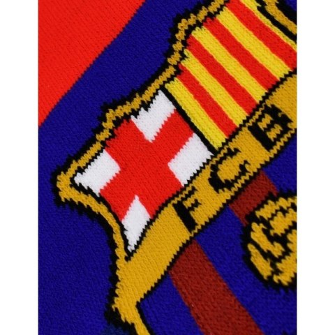 Szalik FC Barcelona Double Knitted Scarf N27 5004BUD27 wielokolorowy Szalik FC Barcelona Double Knitted Scarf N27 5004BUD27 wielokolorowy