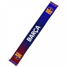 Szalik FC Barcelona Scarf Hor-Black N44 5004BUT40 wielokolorowy