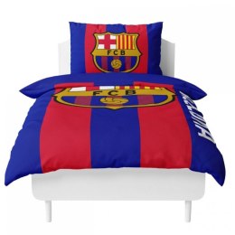 FC Barcelona pościel komplet 135x200 + 50x75 cm mikrofibra 119122 wielokolorowy