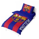 FC Barcelona pościel komplet 135x200 + 50x75 cm mikrofibra 119122 wielokolorowy