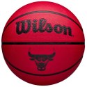 Piłka do koszykówki Wilson NBA Team Tribute Solid Chicago Bulls Ball WZ4025405XB 5