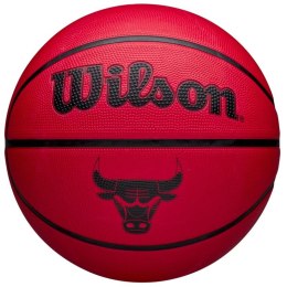 Piłka do koszykówki Wilson NBA Team Tribute Solid Chicago Bulls Ball WZ4025405XB 5