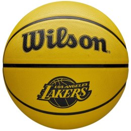 Piłka do koszykówki Wilson NBA Team Tribute Solid Los Angeles Lakers Ball WZ4025414XB 5