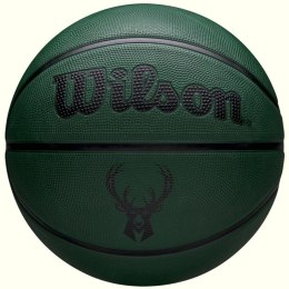 Piłka do koszykówki Wilson NBA Team Tribute Solid Milwaukee Bucks Ball WZ4025417XB 5