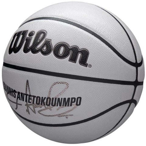 Piłka do koszykówki Wilson NBA Player Icon Uv Bskt Giannis WZ4030901XB 7 Piłka do koszykówki Wilson NBA Player Icon Uv Bskt Giannis WZ4030901XB 7