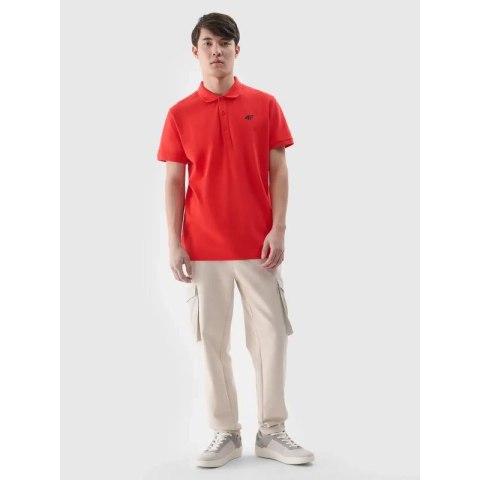 Koszulka polo 4F M 4FWSS25TPTSM407-62S M Koszulka polo 4F M 4FWSS25TPTSM407-62S M