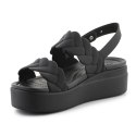 Sandały Crocs Brooklyn Woven Low Wedge W 209977-060 EU 38/39