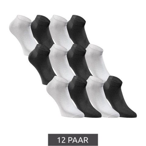 Skarpety Jack&Jones Unisex 12pak 12260511 BLK/WHT 43-46 Skarpety Jack&Jones Unisex 12pak 12260511 BLK/WHT 43-46