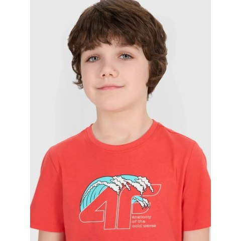 Koszulka 4F Jr 4FJWSS25TTSHM1917-63S 128 Koszulka 4F Jr 4FJWSS25TTSHM1917-63S 128