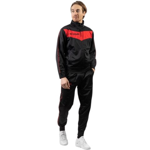 Dres Givova Tuta Visa Black TR018 1012B 2 XL Dres Givova Tuta Visa Black TR018 1012B 2 XL