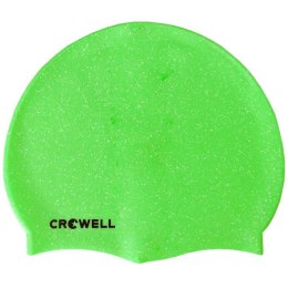 Czepek pływacki silikonowy Crowell Recycling Pearl jasnozielony kol.8 N/A