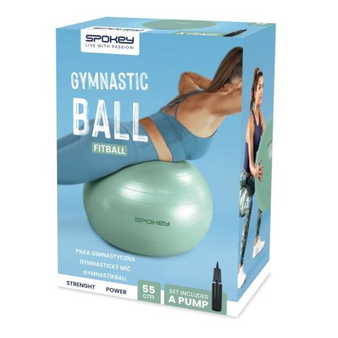 Piłka gimnastyczna Spokey Fitball 55cm SPK-943624 55 CM Piłka gimnastyczna Spokey Fitball 55cm SPK-943624 55 CM