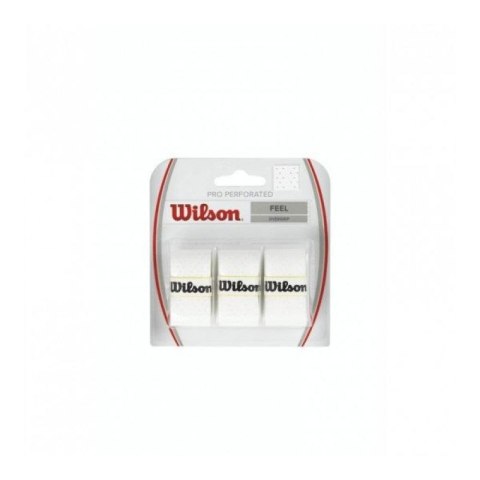 Owijki Wilson Pro Perforated 3 szt białe N/A