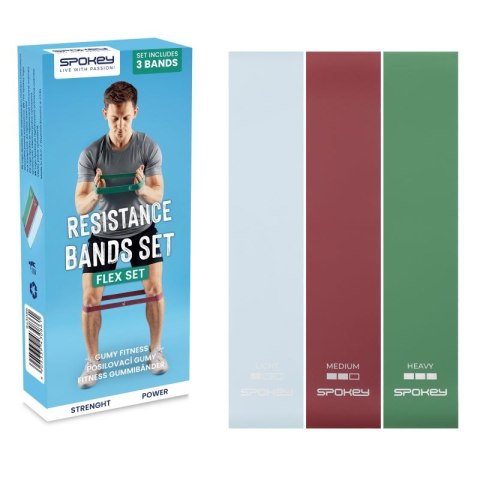 Zestaw gum oporowych Spokey Flex Set SPK-943086 N/A Zestaw gum oporowych Spokey Flex Set SPK-943086 N/A