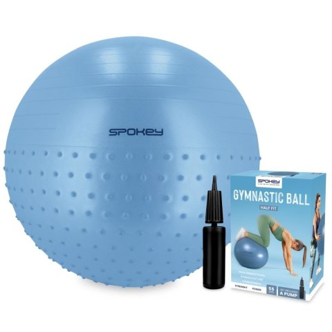 Piłka gimnastyczna Spokey Half Fit 75cm SPK-943629 75 CM Piłka gimnastyczna Spokey Half Fit 75cm SPK-943629 75 CM
