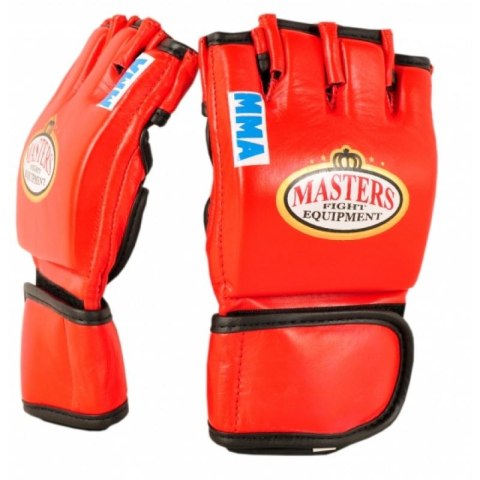 Rękawice do MMA Masters GF-3 MMA M 01201-02M czerwony+L Rękawice do MMA Masters GF-3 MMA M 01201-02M czerwony+L