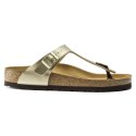 Japonki damskie Birkenstock Gizeh Birko-Flor Gold złote narrow wąskie (1016109) 37.0