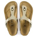 Japonki damskie Birkenstock Gizeh Birko-Flor Gold złote narrow wąskie (1016109) 38.0