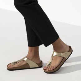 Japonki damskie Birkenstock Gizeh Birko-Flor Gold złote narrow wąskie (1016109) 39.0