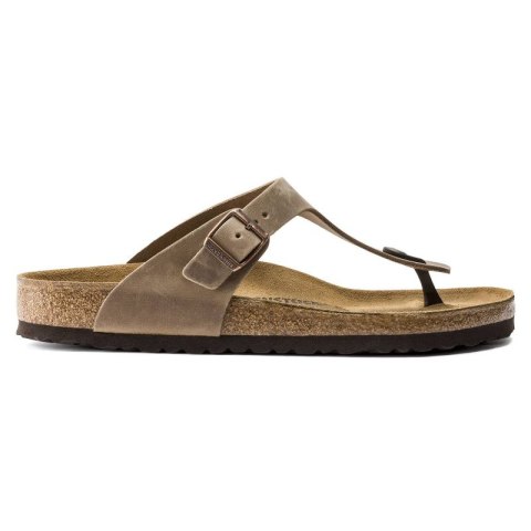 Japonki damskie Birkenstock Gizeh Oiled Leather Tabacco Brown Regular szerokie (0943811) 39.0 Japonki damskie Birkenstock Gizeh Oiled Leather Tabacco Brown Regular szerokie (0943811) 39.0