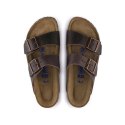 Klapki damskie Birkenstock Arizona Soft Footbed Oiled Leather Habana narrow wąskie (0452763) 41.0