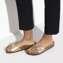 Klapki damskie Birkenstock Madrid Birko-Flor Gold regular szerokie złote (1016106) 39.0