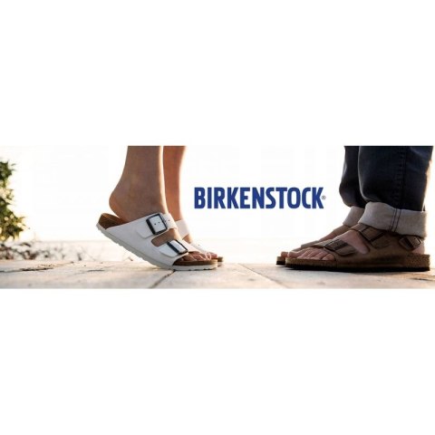 Klapki damskie/męskie brązowe Birkenstock Arizona Nubuk Habana narrow wąskie (52533) 39.0 Klapki damskie/męskie brązowe Birkenstock Arizona Nubuk Habana narrow wąskie (52533) 39.0