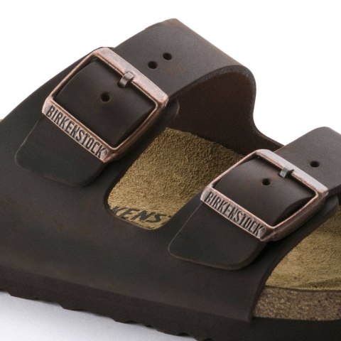 Klapki damskie/męskie brązowe Birkenstock Arizona Nubuk Habana narrow wąskie (52533) 42.0 Klapki damskie/męskie brązowe Birkenstock Arizona Nubuk Habana narrow wąskie (52533) 42.0