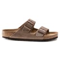 Klapki męskie brązowe Birkenstock Arizona Tabacco Brown narrow wąskie (0352203) 38.0