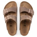 Klapki męskie brązowe Birkenstock Arizona Tabacco Brown narrow wąskie (0352203) 38.0