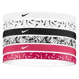 Opaski na włosy Nike Printed Headbands 6pak 92800618620 N/A