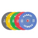 Talerz olimpijski HMS GREEN BUMPER 10 kg CBR10 N/A