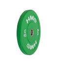 Talerz olimpijski HMS GREEN BUMPER 10 kg CBR10 N/A