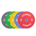 Talerz olimpijski HMS GREEN BUMPER 10 kg CBR10 N/A