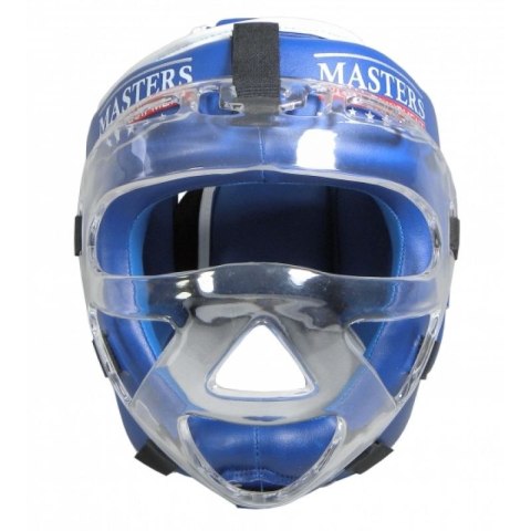 Kask bokserski Masters z maską KSSPU-M (WAKO APPROVED) 02119891-M02 czerwony+M Kask bokserski Masters z maską KSSPU-M (WAKO APPROVED) 02119891-M02 czerwony+M