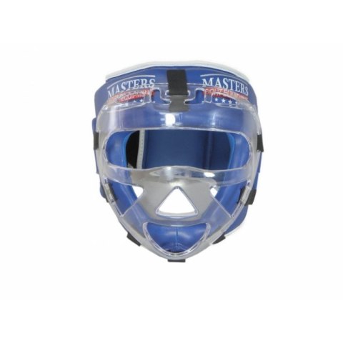 Kask bokserski Masters z maską KSSPU-M (WAKO APPROVED) 02119891-M02 czerwony+M Kask bokserski Masters z maską KSSPU-M (WAKO APPROVED) 02119891-M02 czerwony+M