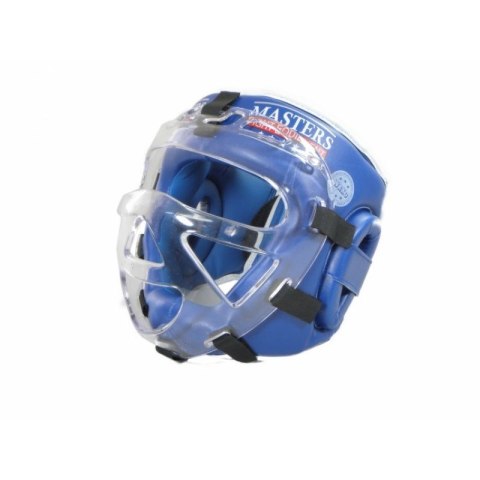 Kask bokserski Masters z maską KSSPU-M (WAKO APPROVED) 02119891-M02 czerwony+M Kask bokserski Masters z maską KSSPU-M (WAKO APPROVED) 02119891-M02 czerwony+M