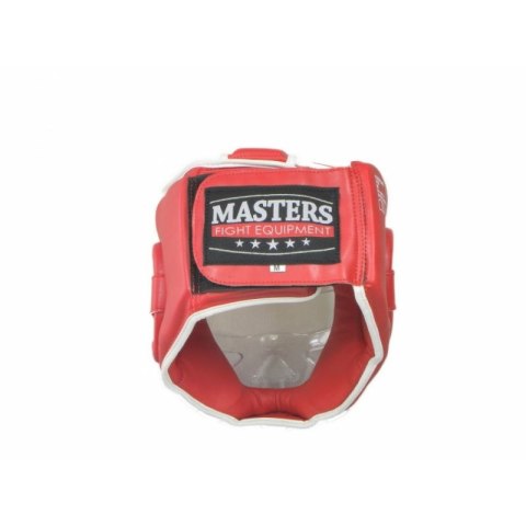 Kask bokserski Masters z maską KSSPU-M (WAKO APPROVED) 02119891-M02 czerwony+M Kask bokserski Masters z maską KSSPU-M (WAKO APPROVED) 02119891-M02 czerwony+M