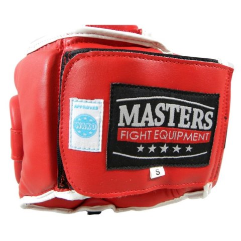 Kask bokserski Masters z maską KSSPU-M (WAKO APPROVED) 02119891-M02 czerwony+M Kask bokserski Masters z maską KSSPU-M (WAKO APPROVED) 02119891-M02 czerwony+M