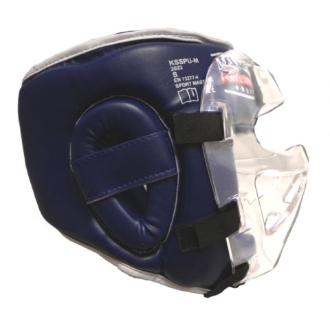Kask bokserski Masters z maską KSSPU-M (WAKO APPROVED) 02119891-M02 czerwony+M Kask bokserski Masters z maską KSSPU-M (WAKO APPROVED) 02119891-M02 czerwony+M