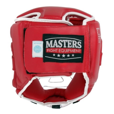 Kask bokserski Masters z maską KSSPU-M (WAKO APPROVED) 02119891-M02 czerwony+M Kask bokserski Masters z maską KSSPU-M (WAKO APPROVED) 02119891-M02 czerwony+M