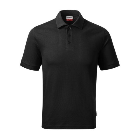 Koszulka polo Rimeck Resist Heavy Polo M MLI-R2001 czarny XL Koszulka polo Rimeck Resist Heavy Polo M MLI-R2001 czarny XL