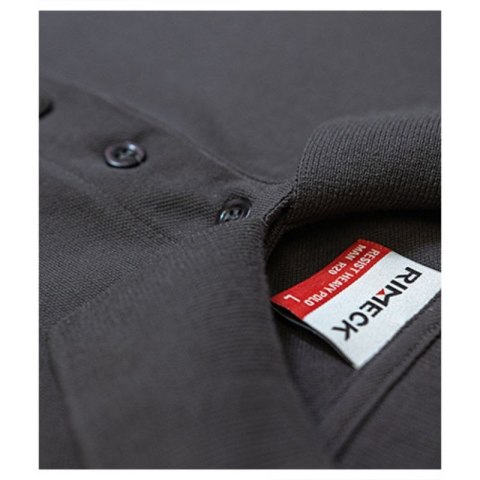 Koszulka polo Rimeck Resist Heavy Polo M MLI-R2001 czarny XL Koszulka polo Rimeck Resist Heavy Polo M MLI-R2001 czarny XL